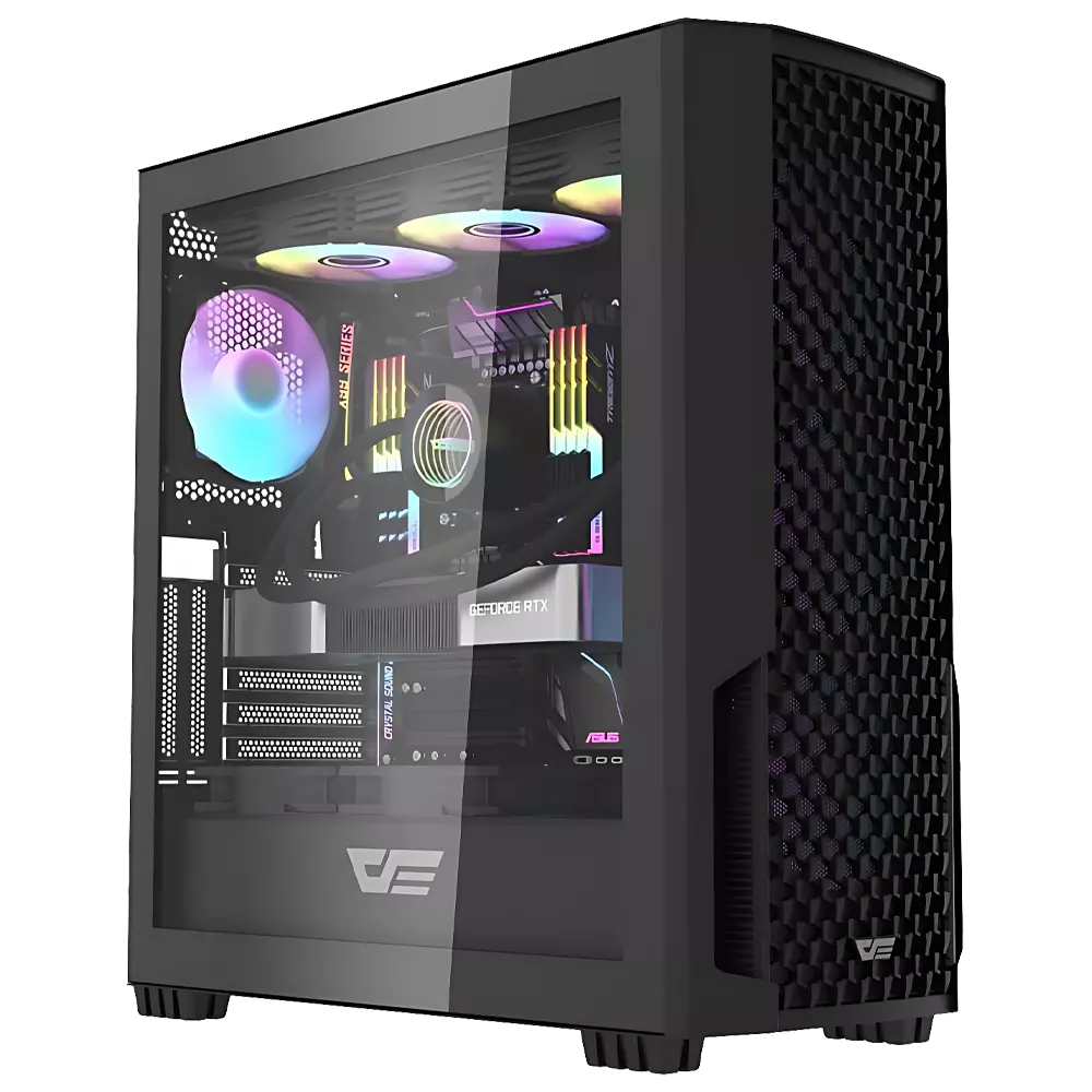 DarkFlash DF2100 | ATX Black Gaming Case in Kuwait