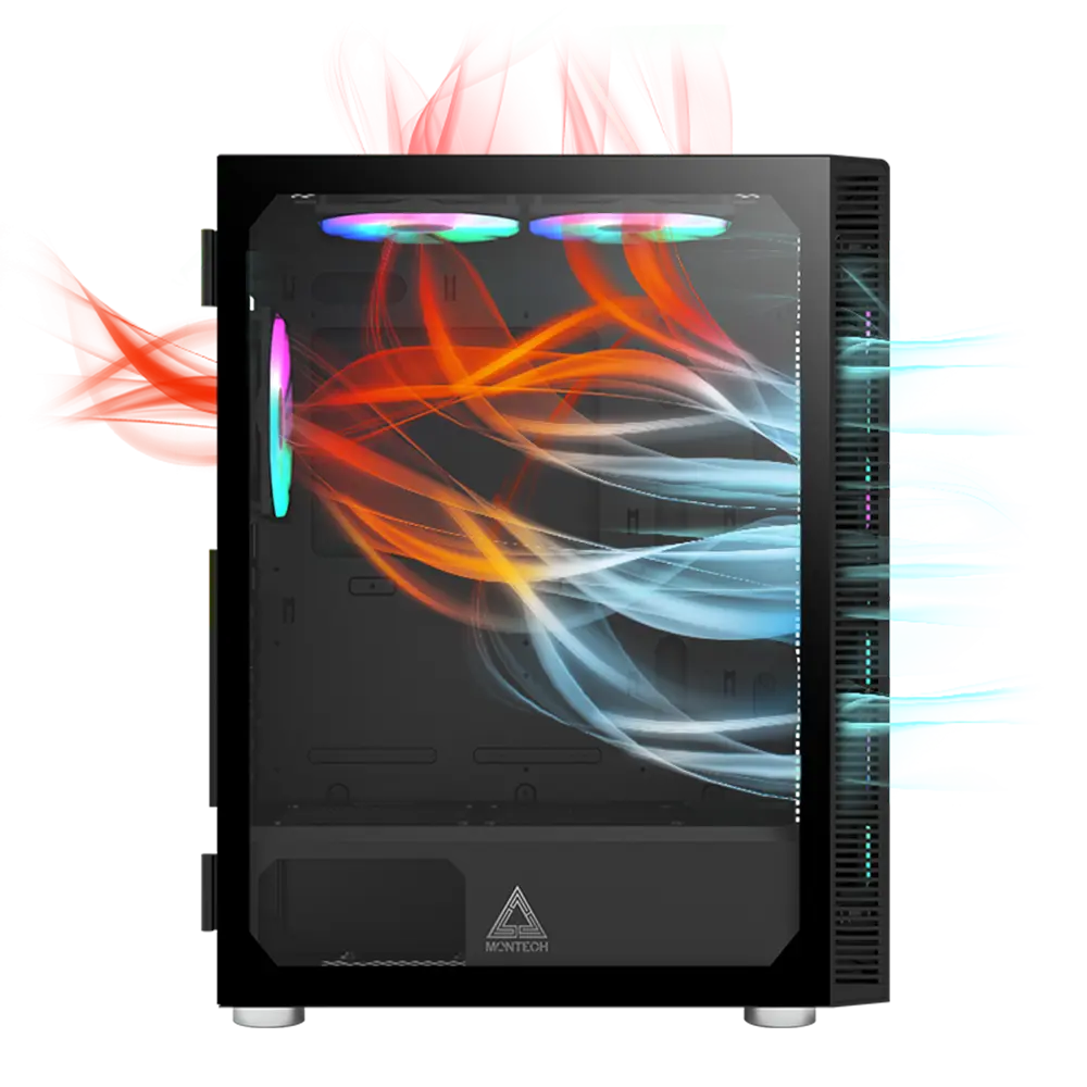 Montech X3 Mesh | RGB Black Mid-Tower Case in Kuwait