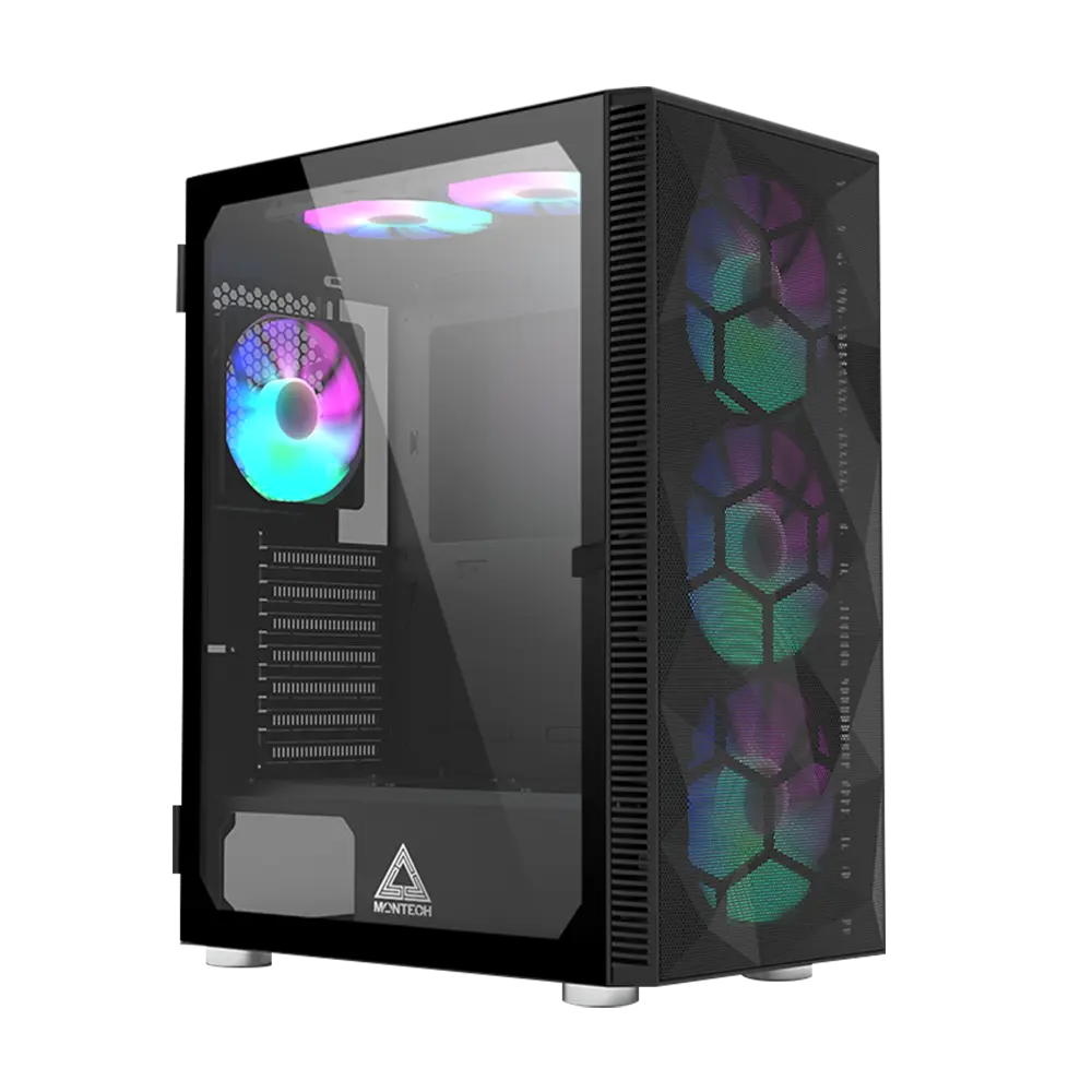 Montech X3 Mesh | RGB Black Mid-Tower Case in Kuwait