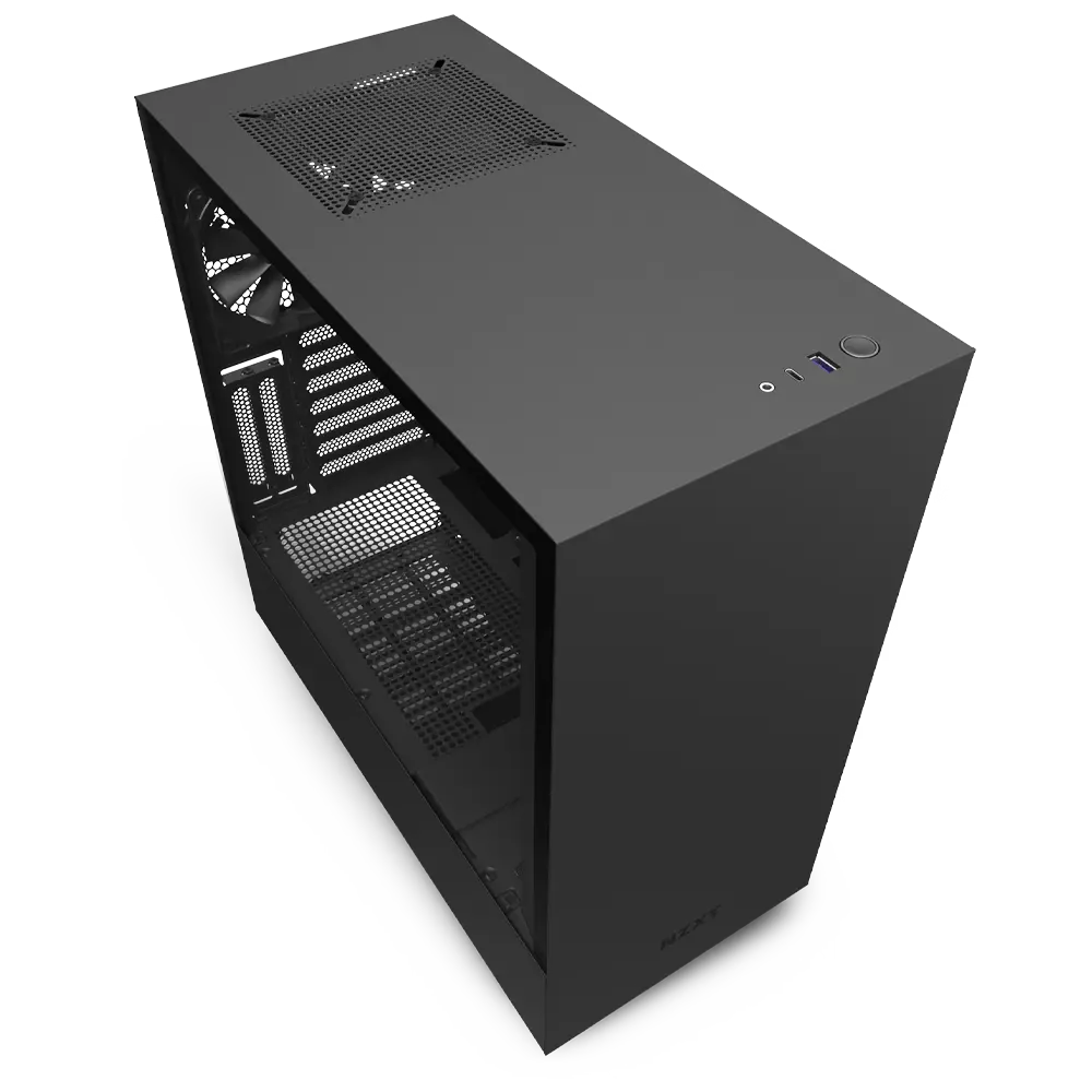 NZXT H510i Compact | Mid-Tower Computer Case Black in Kuwait