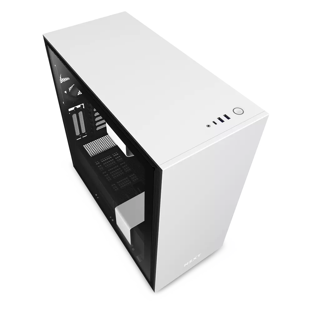 NZXT H710i Tempered Glass | ATX Mid-Tower Computer Case White in Kuwait