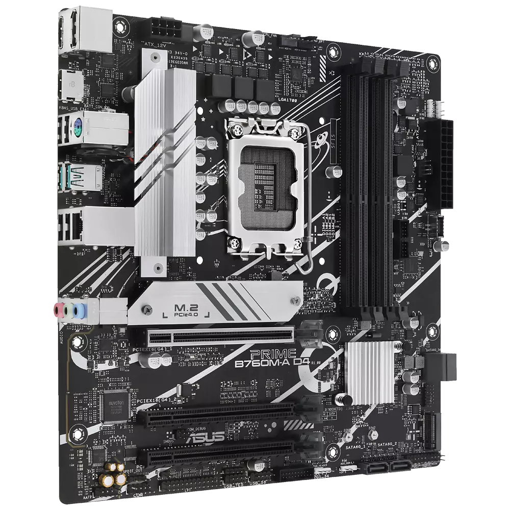 Prime B760M-A D4 in Kuwait | Buy Intel LGA 1700 mATX Motherboard