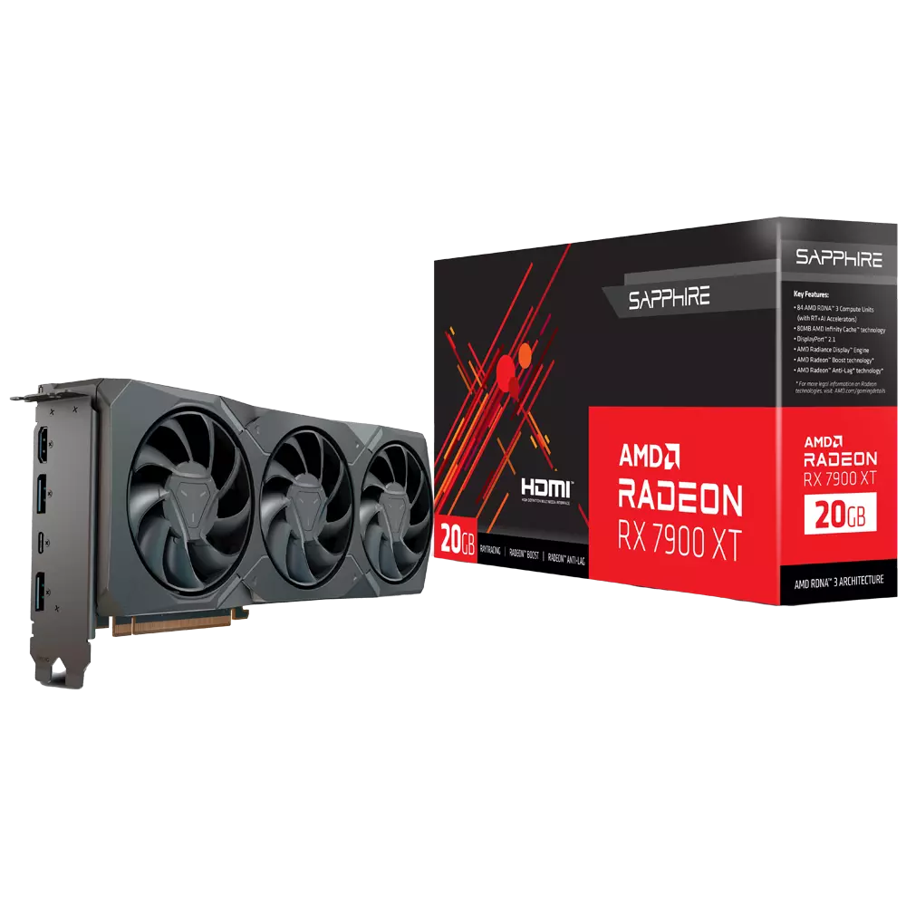 Sapphire AMD Radeon in Kuwait | Buy RX 7900 XT 20GB