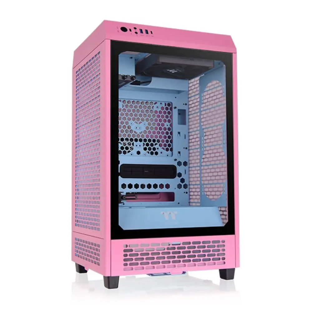 Thermaltake The Tower in Kuwait | 200 Bubble Pink Mini Chassis